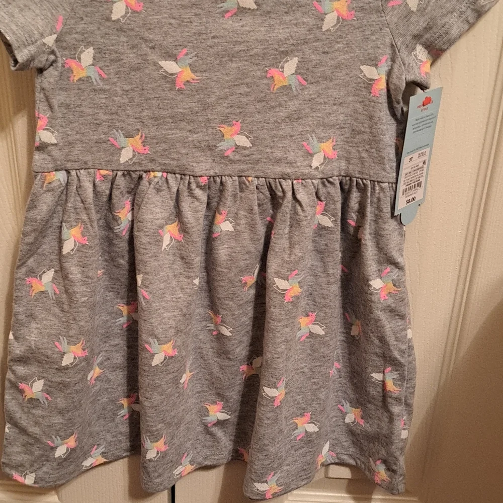 Cat & Jack Toddler girls dress NWT with 2 pairs of NWOT Jack Boxer shorts